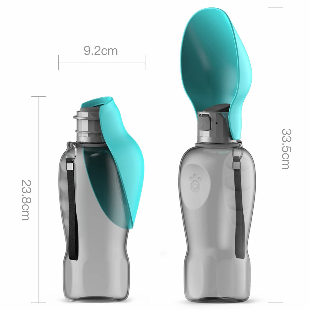 Portable Dog Water Bottle for Travel (All Sizes)