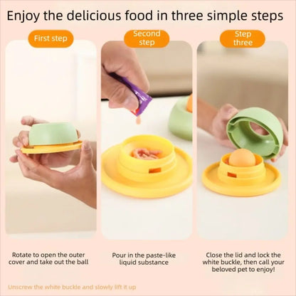 Calming Treat Lick Toy for Dogs – Interactive Enrichment Feeder